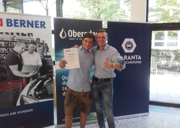 Sieger des Landeslehrlingswettbewerb