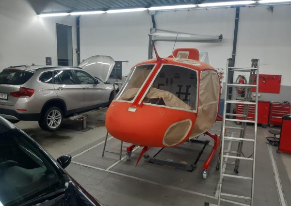 Speciallackierung in der Karosserie Konrad