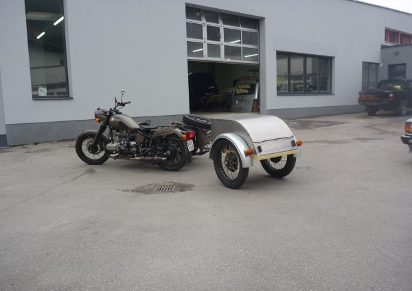 Beiwagengespann Fertigstellung