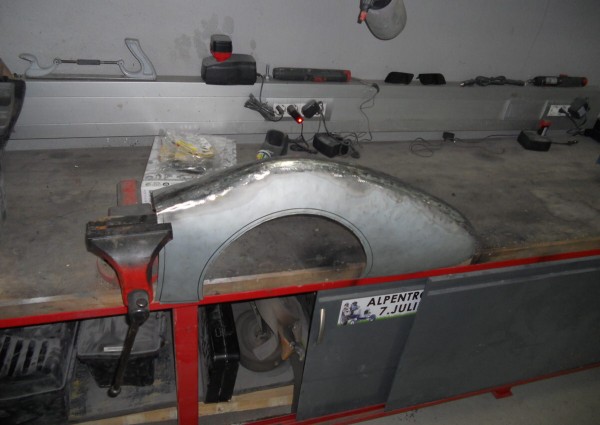 Karosserie Nachbau Jaguar Kotflügel von Karosserie Konrad